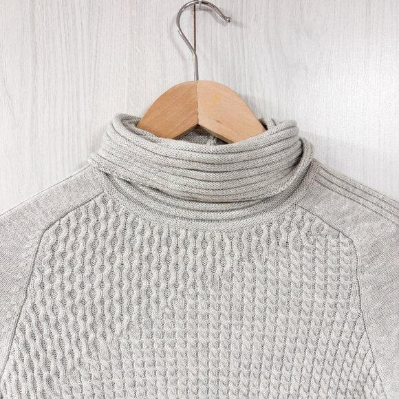 Smartwool Dacono Ski Wool Blend Sweater in Light Grey - Picture 2 of 8